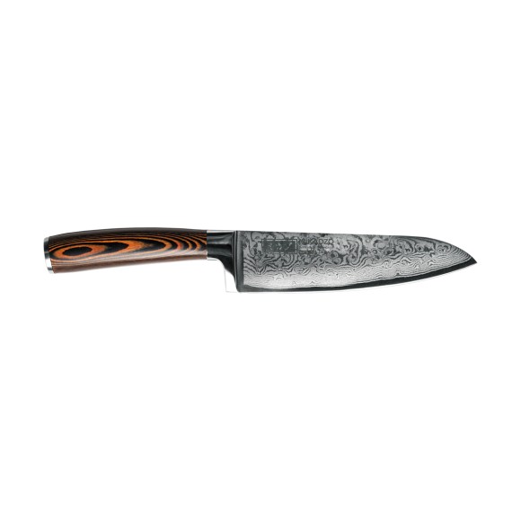 Нож "Сантоку" Damascus Suminagashi Set 